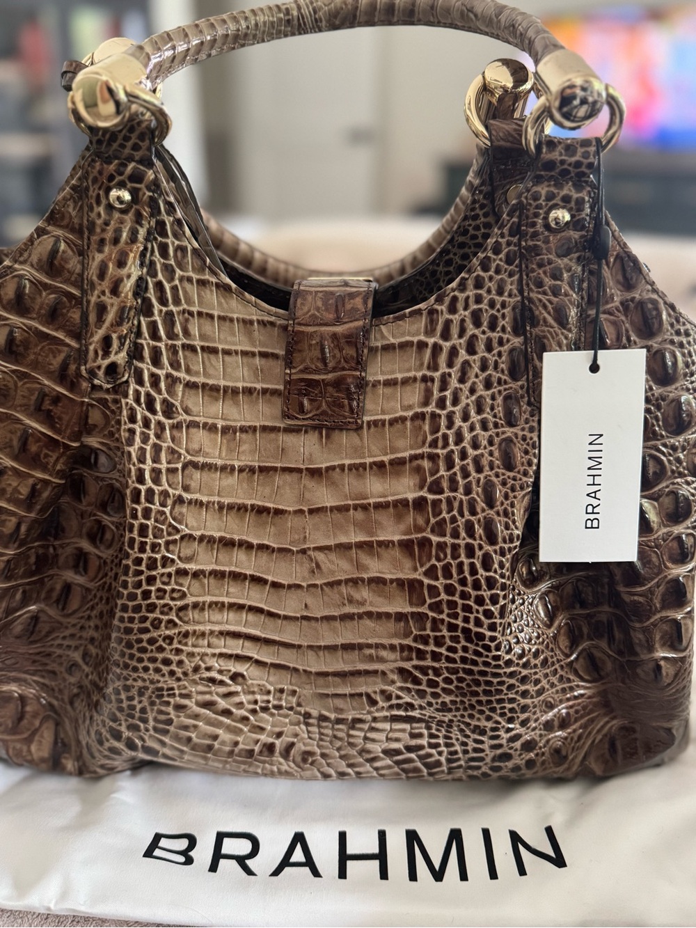 Brahmin Elisa Satchel NWT - Picture 3 of 11